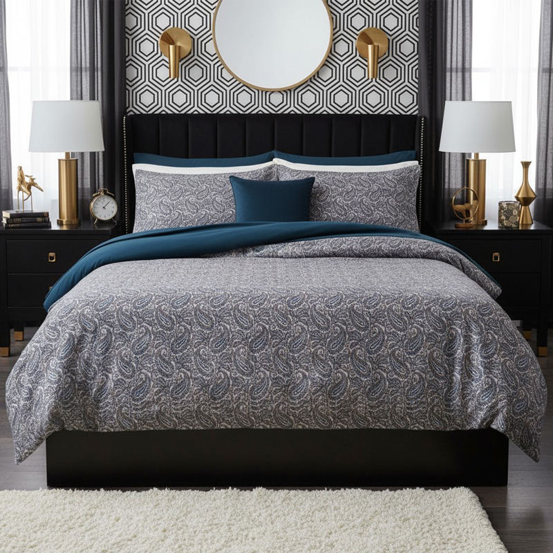 

Комплект постельного белья евро Lameirinho Pierre