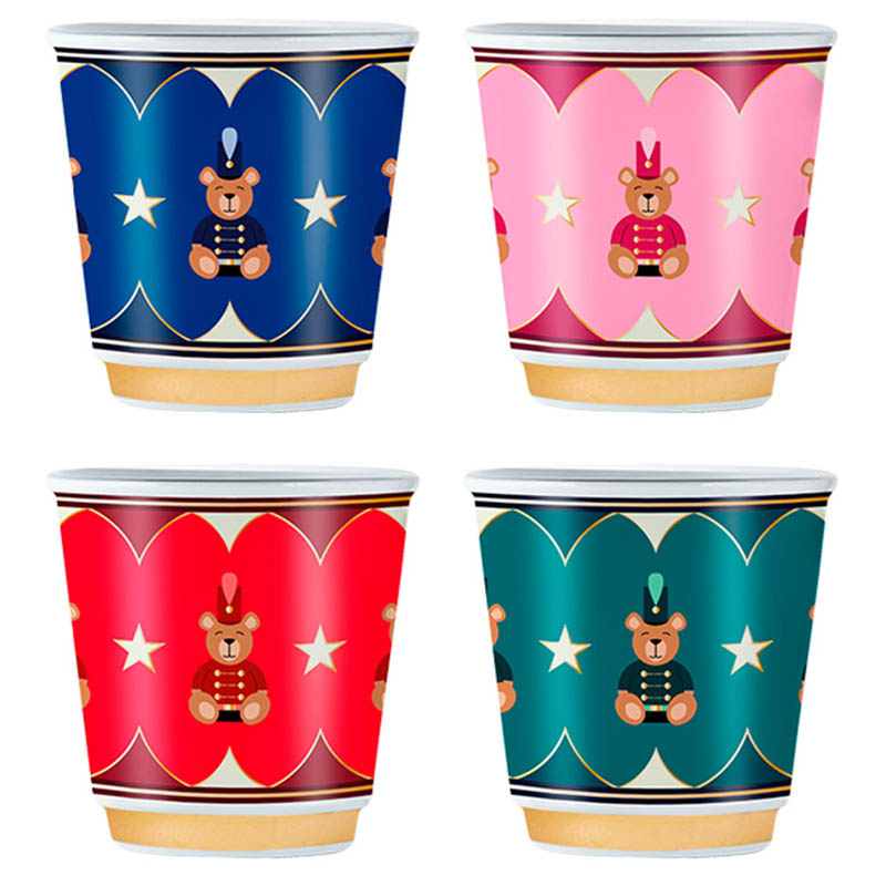 

Набор чашек для эспрессо Bialetti Новый Год 4шт