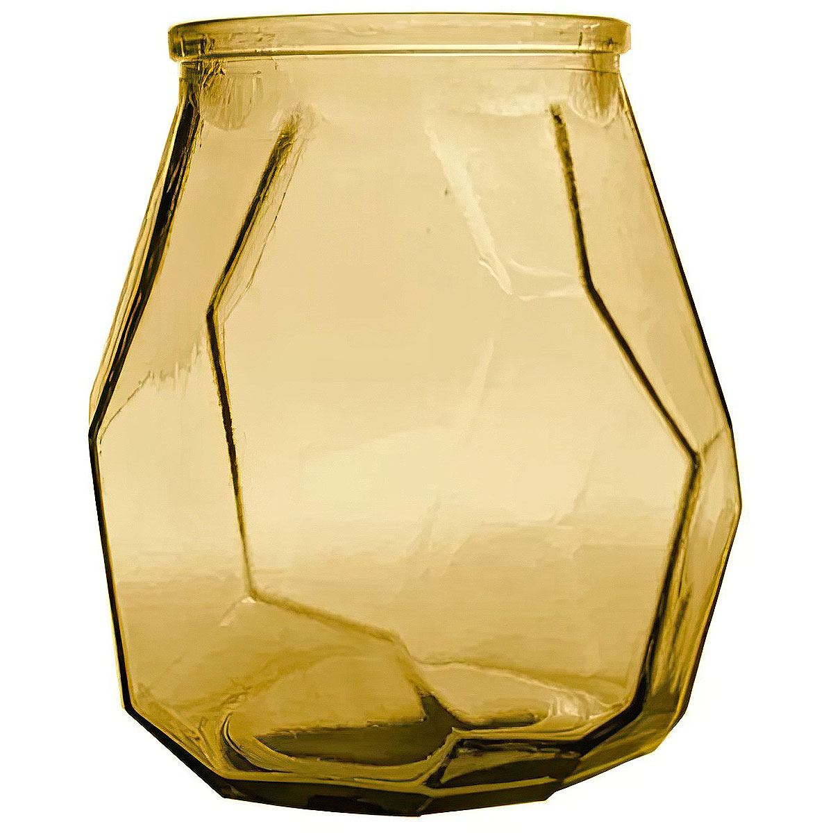 ваза san miguel citron breeze 19см коричневый Ваза San Miguel Origami 19см, цвет светло-коричневый