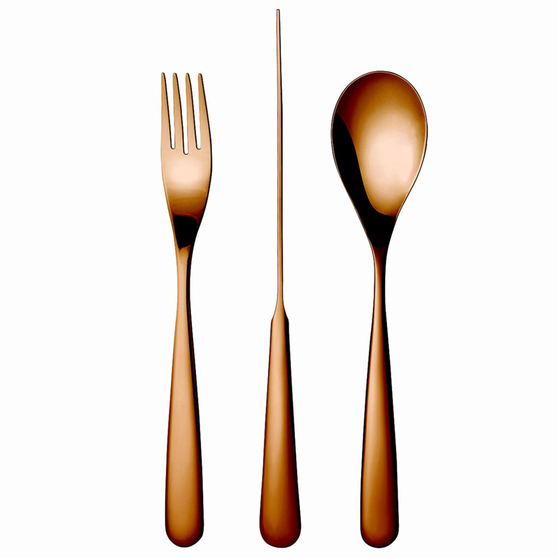 

Набор столовых приборов Herdmar Century 24 предмета на 6 персон, медный