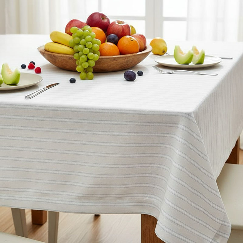 

Скатерть Lameirinho Classic Ivory 220x160см, цвет серый