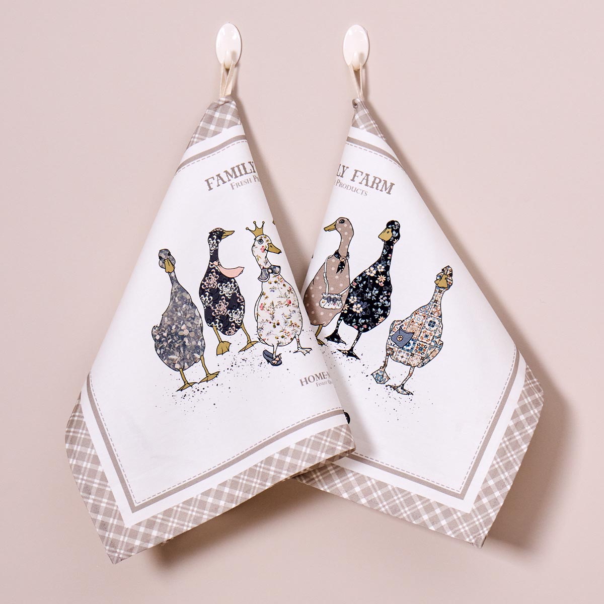 

Набор полотенец Santalino Family Farm, 2шт