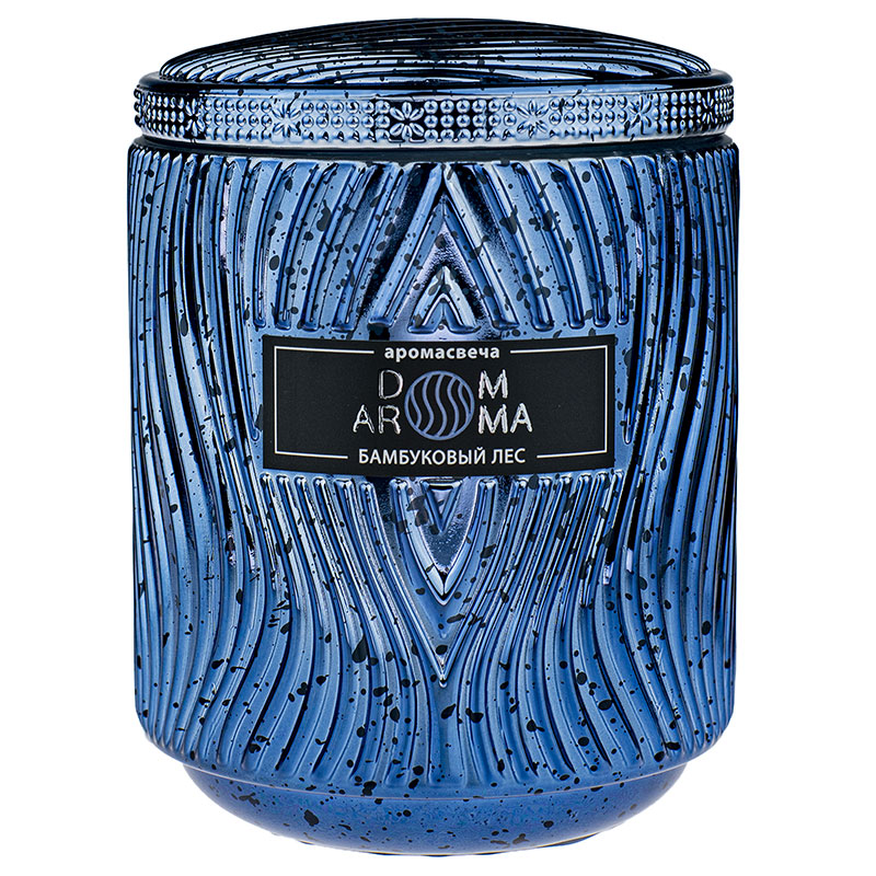 Свеча ароматическая Dom Aroma Пламя. Бамбуковый лес 420гр Dom Aroma 1105, цвет белый - фото 3