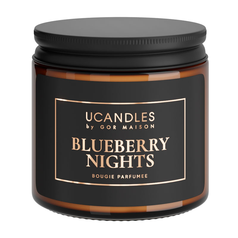 

Свеча ароматическая Ucandles by Gor Maison Blueberry Nights