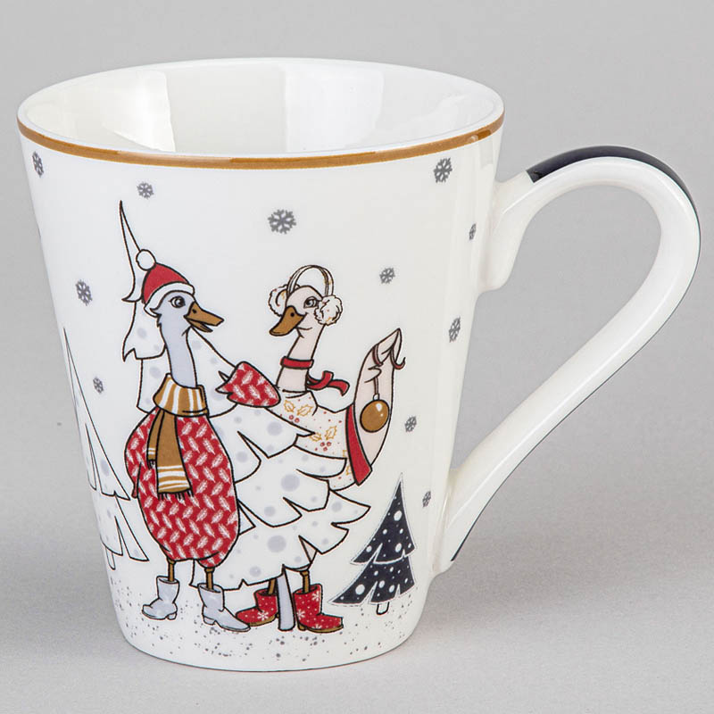 

Кружка Lefard Family Christmas Гуси