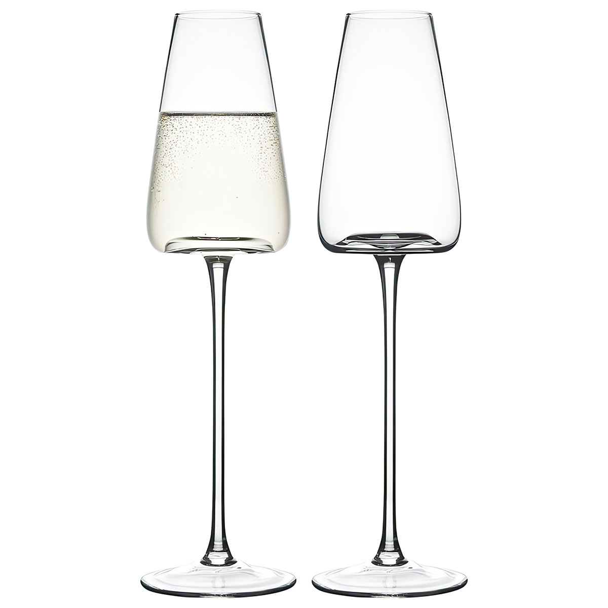 Набор бокалов для шампанского Liberty Jones Sheen 240мл, 2шт Liberty Jones HM-LJ-SH-CHGLS240-2, цвет прозрачный