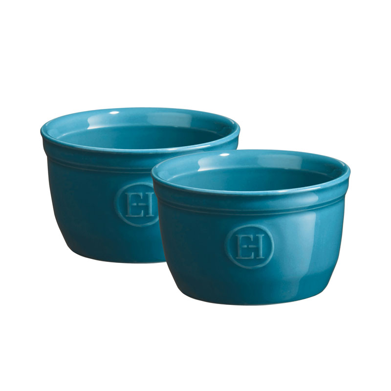 

Рамекин №9 Emile Henry 2шт, лазурь, Голубой