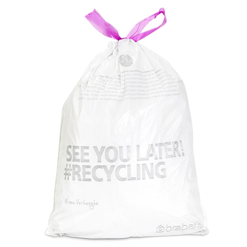 Мешки для мусора Brabantia PerfectFit 10-12л, рулон 20шт мешки в рулоне для мусора офисмаг