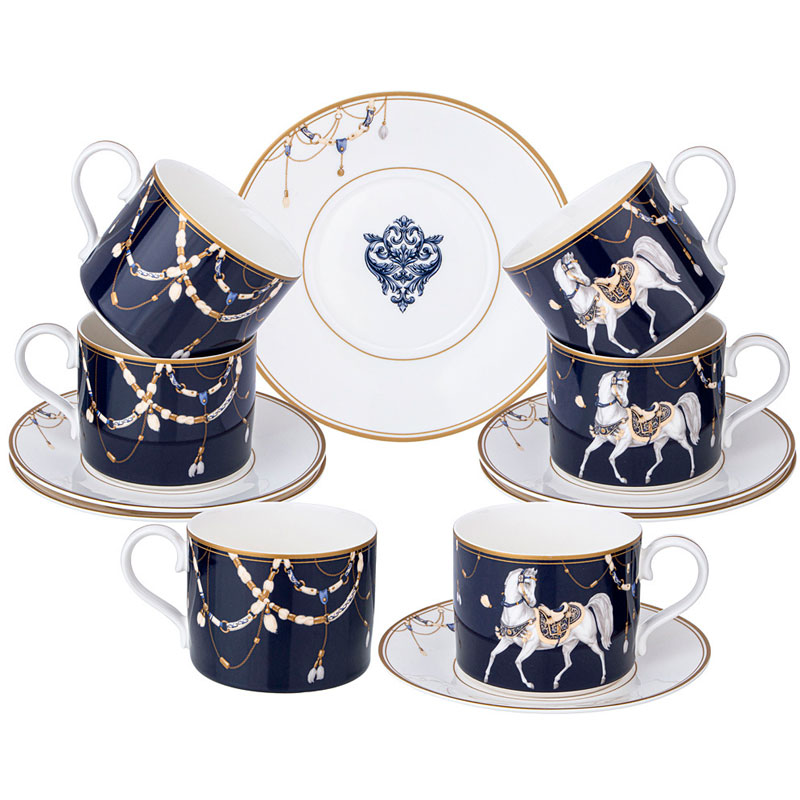 

Чайный набор Lefard Horse Club 300мл, на 6 персон