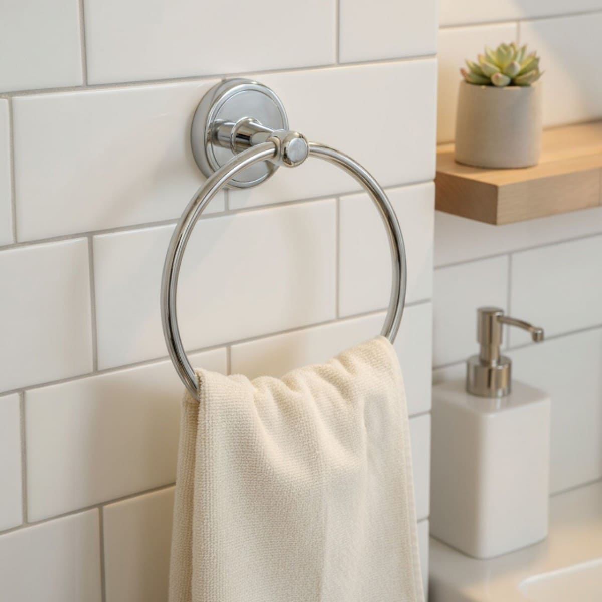 SIWA Кольцо-держатель для полотенец настенн 15 x 6 x 18 см нерж ст 700₽