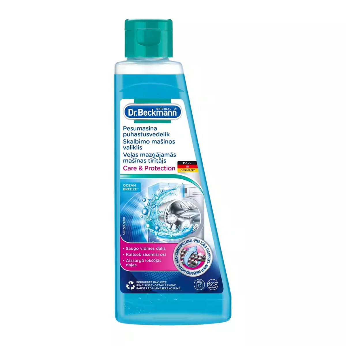 

Очиститель для стиральных машин гигиенический Dr. Beckmann 250г