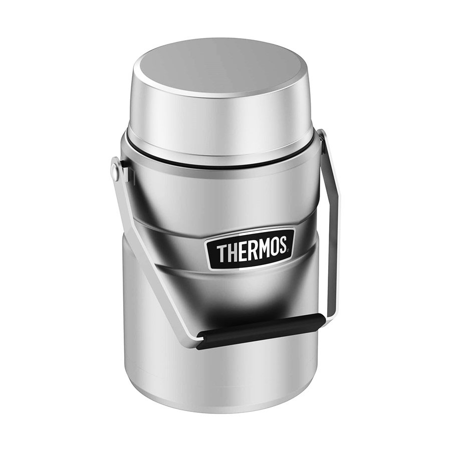 Термос с двумя контейнерами Thermos 1,39л Thermos 491474, цвет серебристый - фото 6