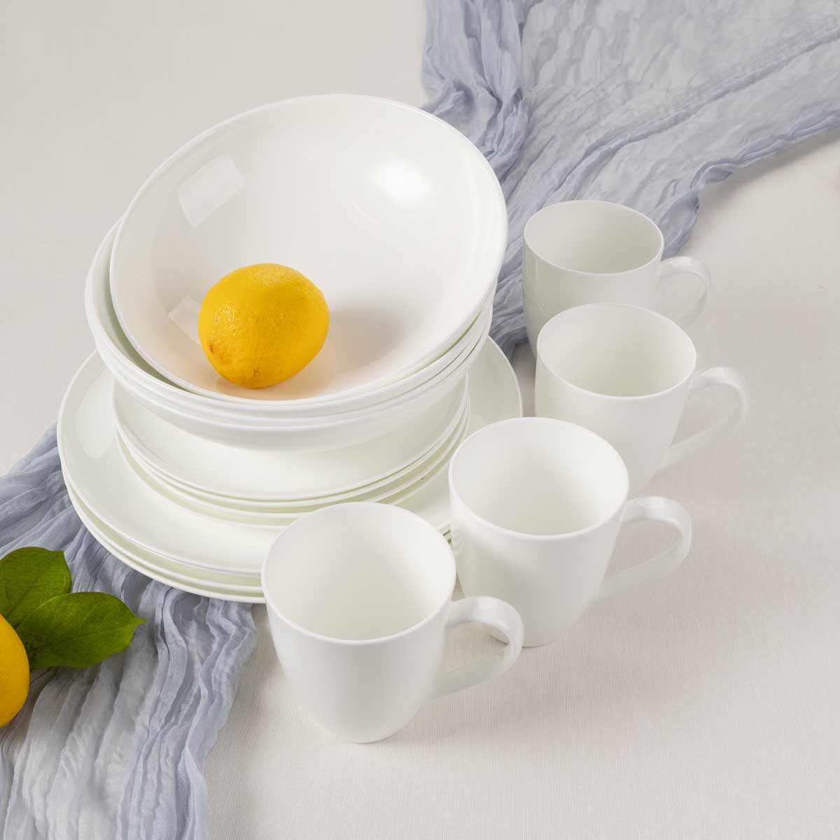 Набор обеденный Zapel Table Blanche 16 предметов на 4 пeрсоны 15560₽