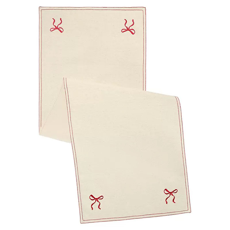 

Дорожка на стол Tkano Essential Fancy Bows, беж