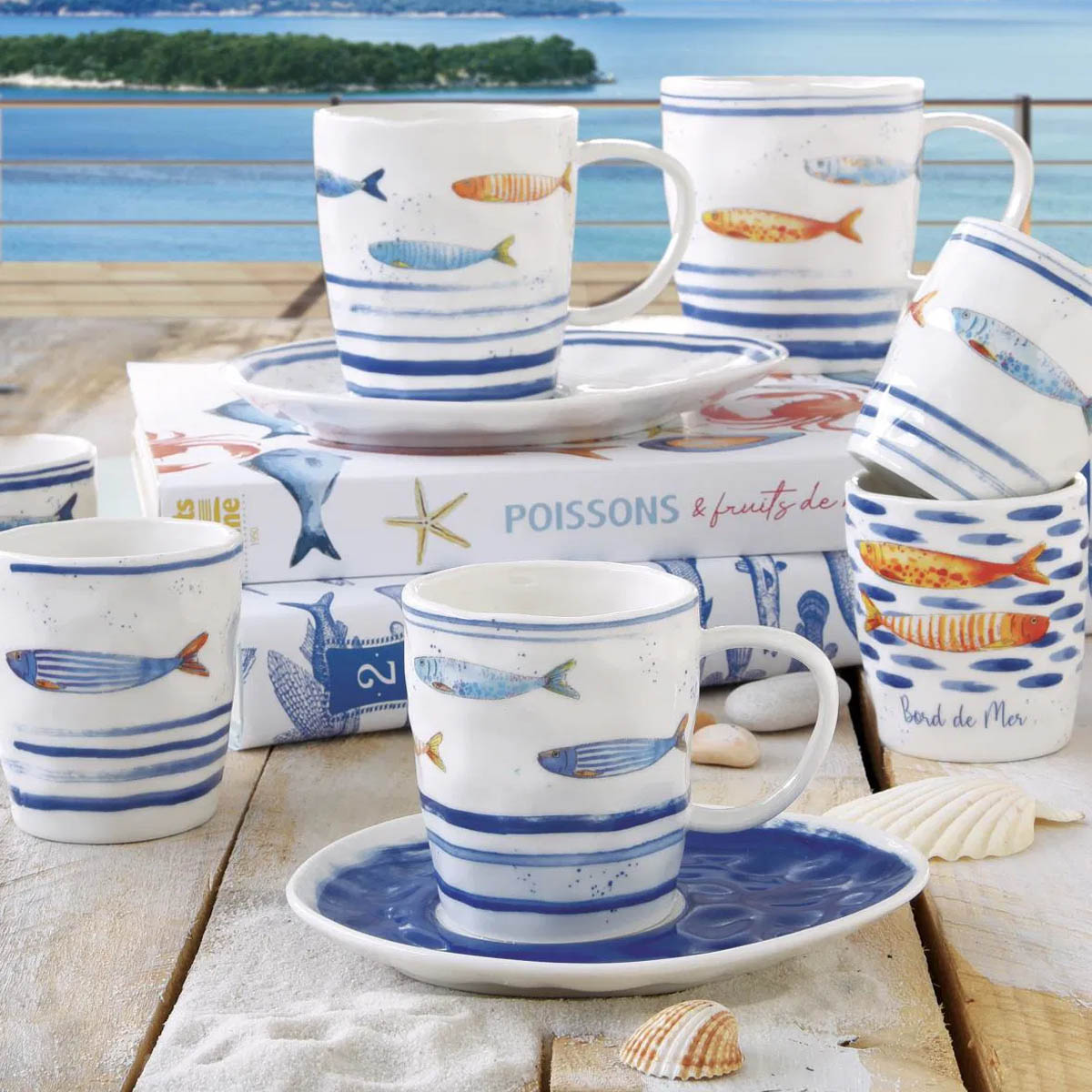 

Салатник Easy Life Bord de mer Морской берег 16см 500мл