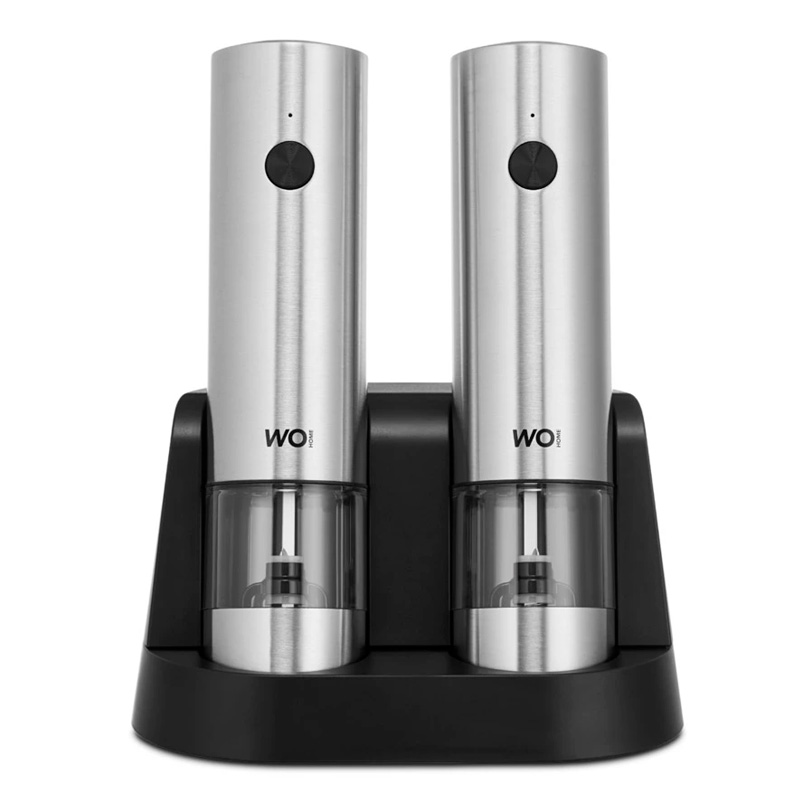 

Набор мельниц электрических для соли и перца на подставке Wo Home Santana