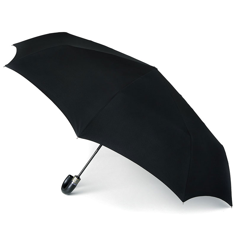 Зонт мужской Henry Backer автомат 124см, черный зонт мужской henry backer автомат
