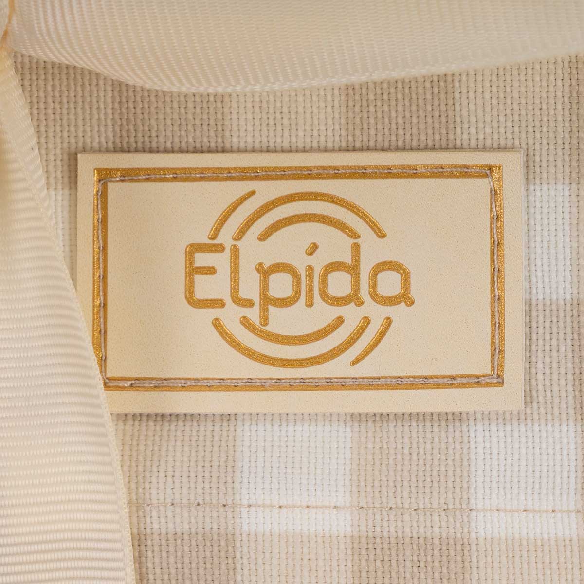 

Скатерть Elpida Клетка бежевая крупная 150x250см