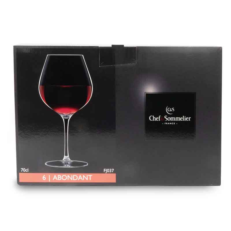 Набор бокалов для бургундских вин Chef & Sommelier Cabernet Chef & Sommelier FJ037/6, цвет прозрачный FJ037/6 - фото 2