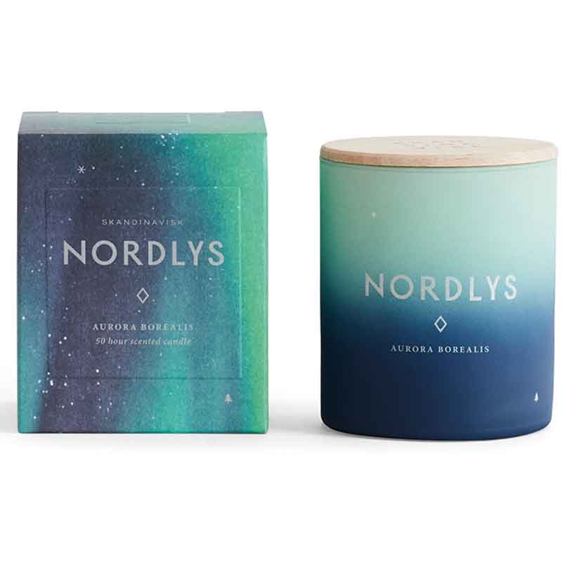 

Свеча ароматическая Skandinavisk NORDLYS, 190гр, Бирюзовый