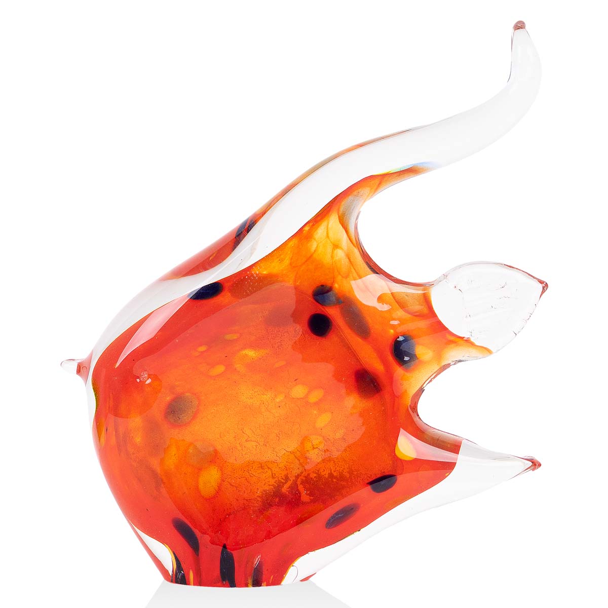Фигурка цветная гутной работы Zapel Рыбка Скалярия 14см давай дружить золотая рыбка джилл пейдж