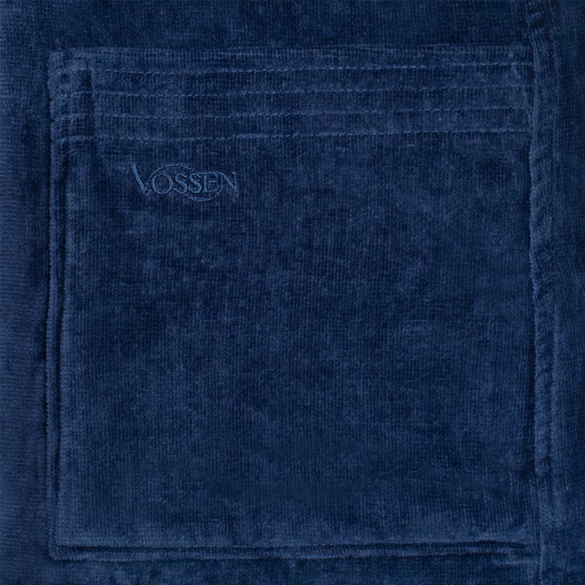 Халат махровый Vossen Texas размер M, темно-синий Vossen 7990 05112 4760 4248 M - фото 4