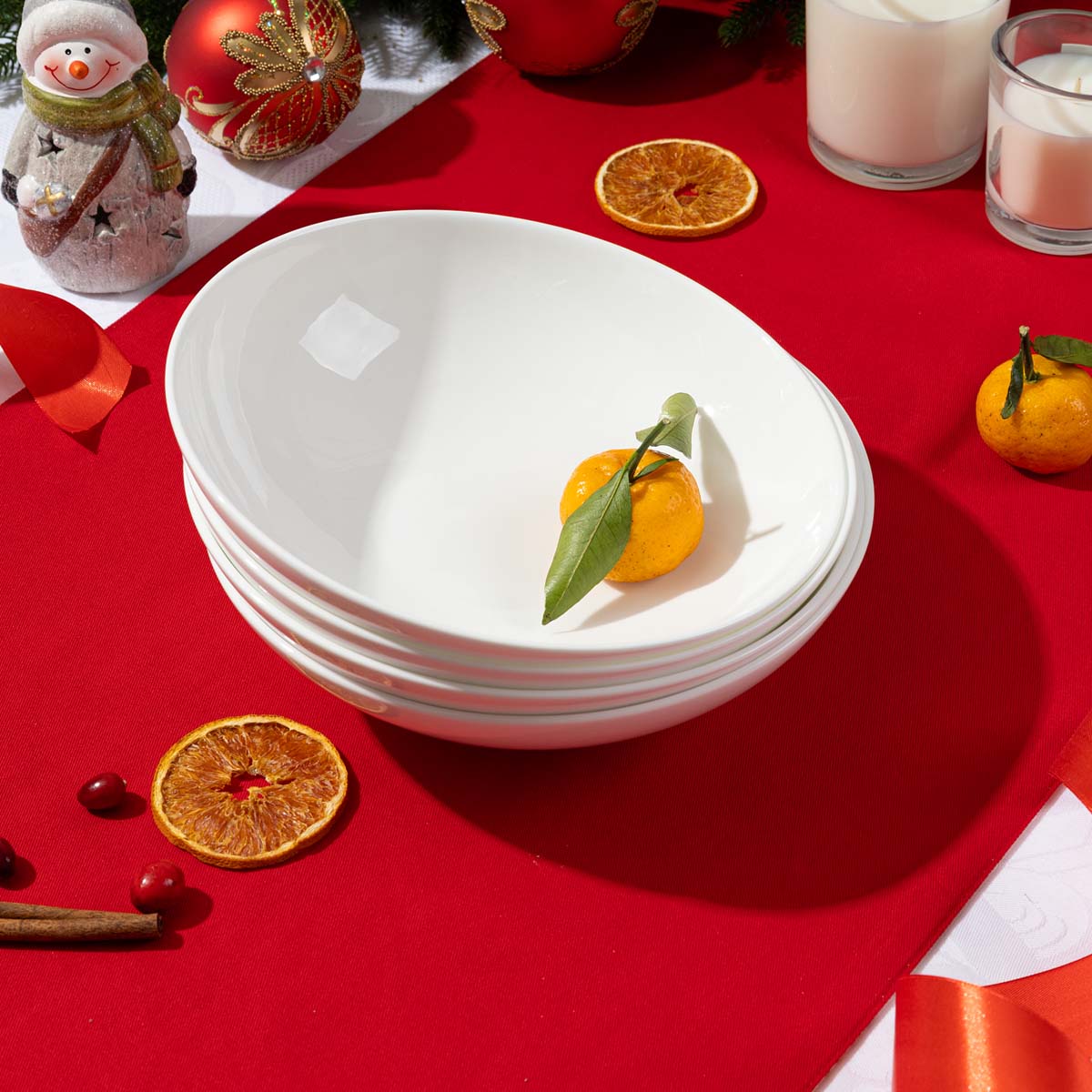 

Набор тарелок суповых Zapel Table Blanche 4шт