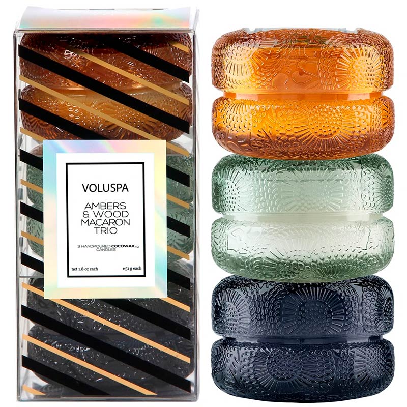

Подарочный набор Voluspa Японская коллекция, макарон, Разноцветный