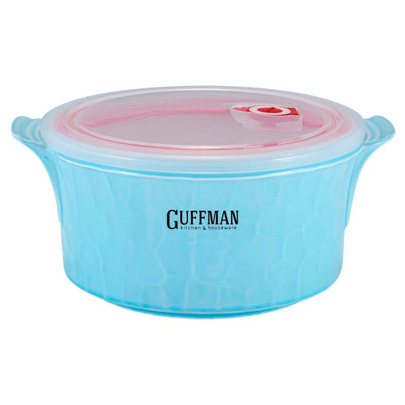 Контейнер с вакуумной крышкой Guffman Ceramics 2,2л, голубой