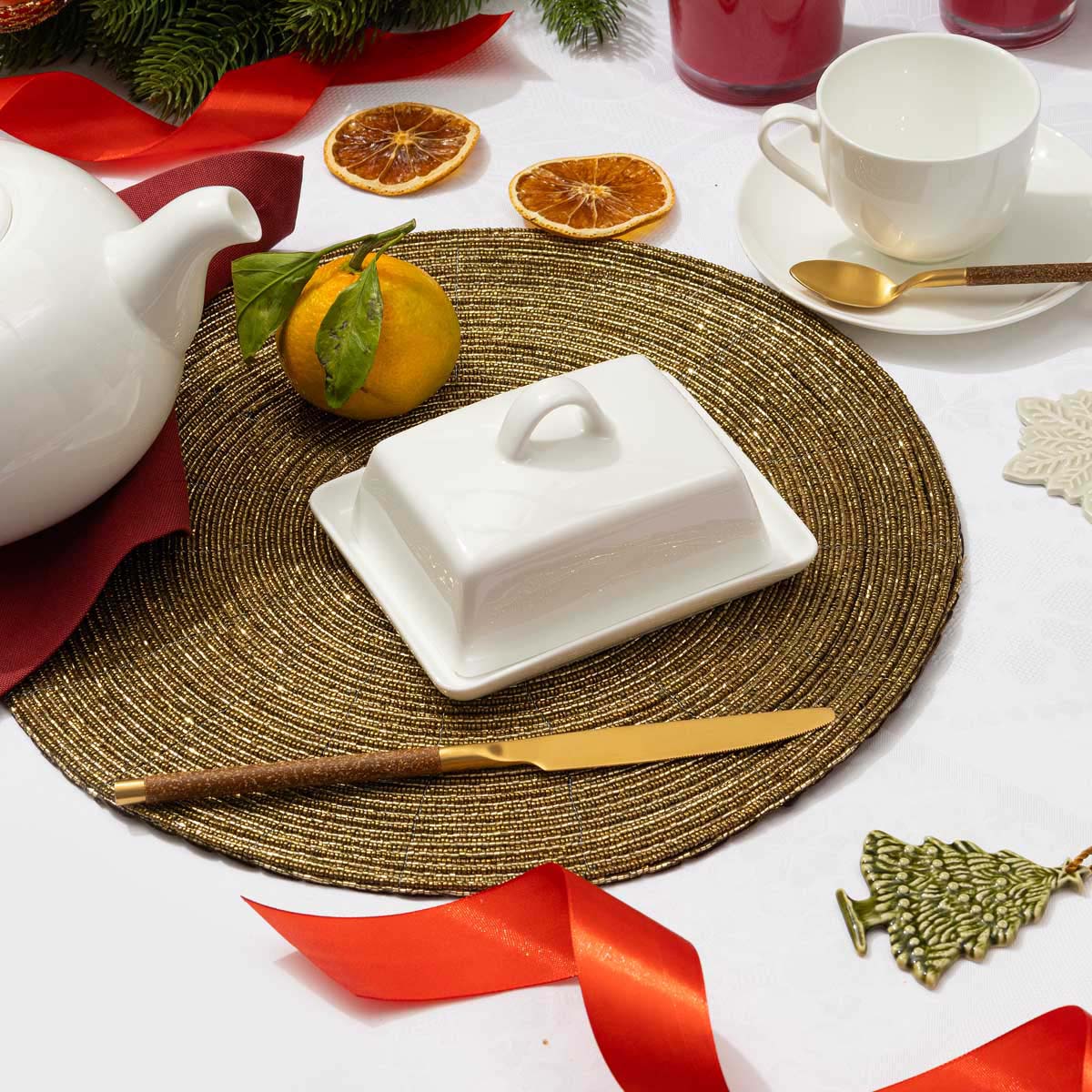 

Масленка Zapel Table Blanche