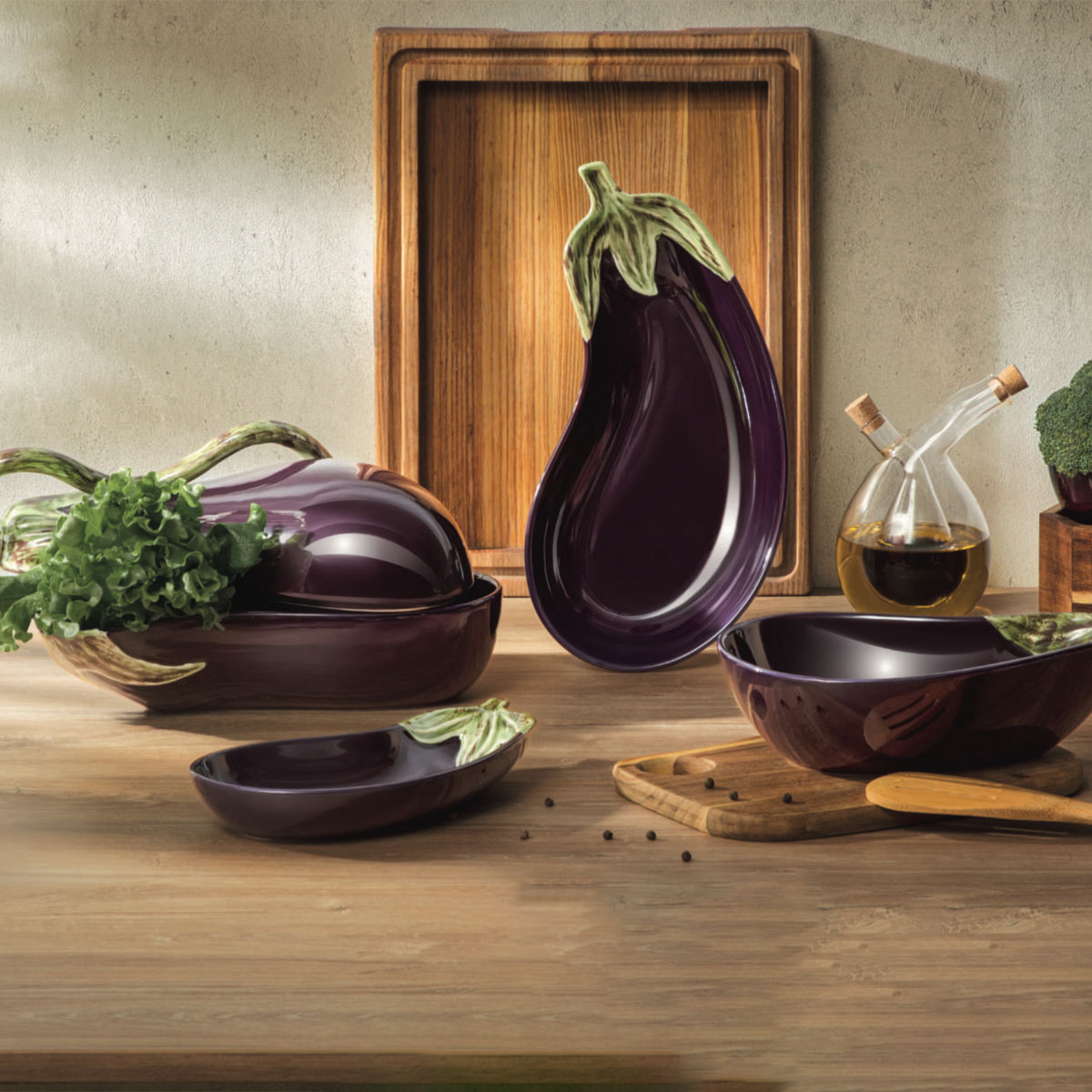 

Салатник Lefard Баклажан 26см