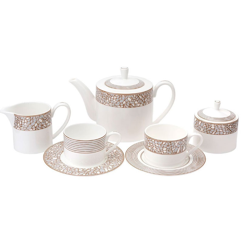 Чайный сервиз Top Art Studio Помм ДеПан 15 предметов сервиз чайный royal crown тиара 12 персон 40 предметов