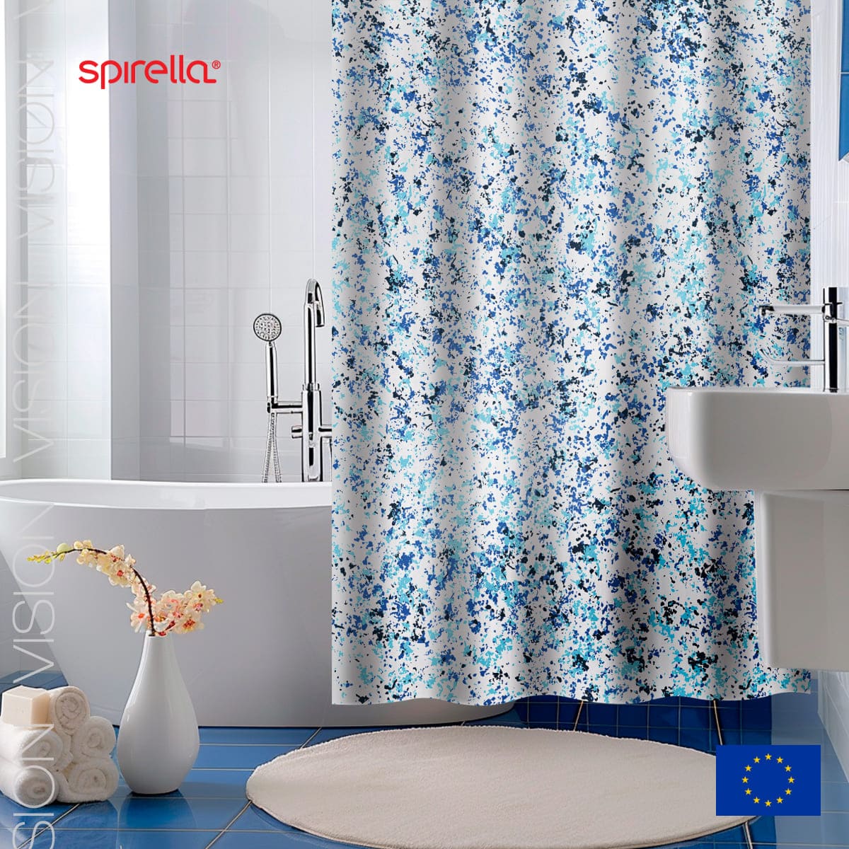 

Штора для ванной Spirella Vision