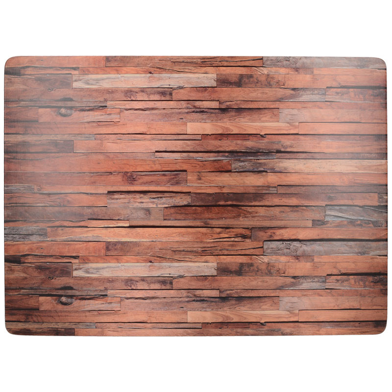 

Набор подставок под горячее Creative Tops Wood Cabin 40x29см, 4шт, Многоцветие