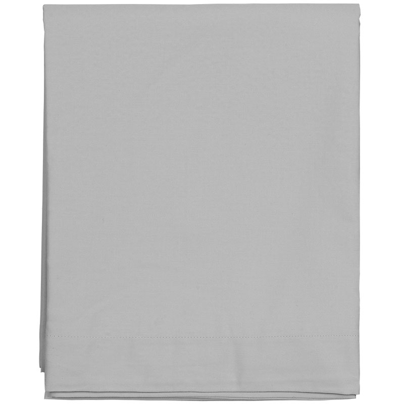 Простыня 1,5-спальная Gant Home Sateen 180x260см, цвет серый