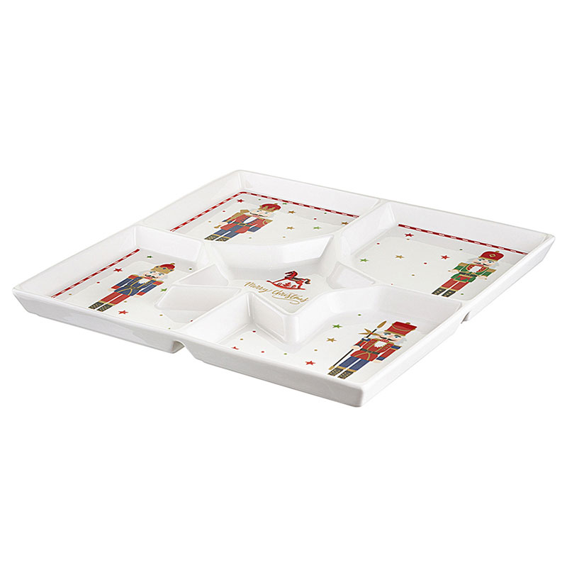 

Тарелка сервировочная Liberty Jones Magic Moments 30x30см, Разноцветный