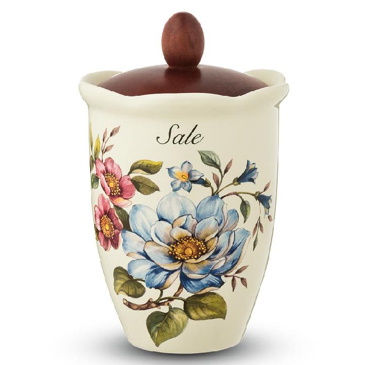 Емкость для соли Nuova Cer Petali di Primavera