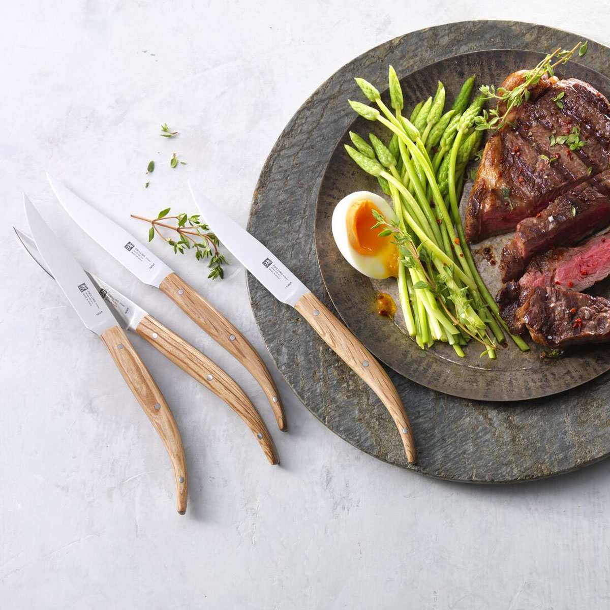 

Набор стейковых ножей Zwilling Steak-Sets 4 предмета