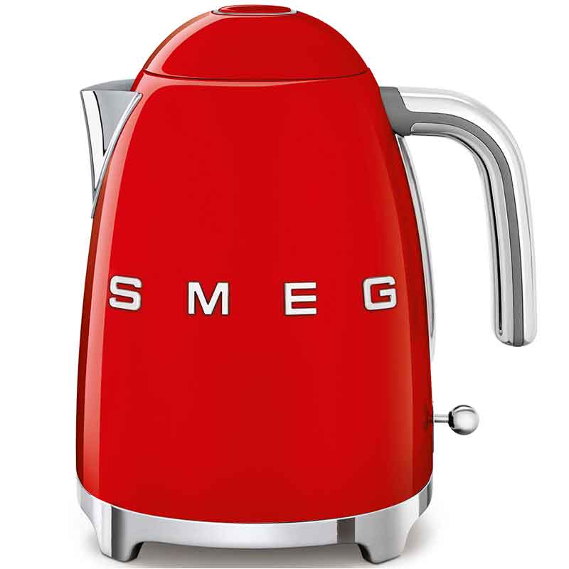 Чайник электрический Smeg 50’s Style, красный портфель 1 отделение а4 текстиль на молнии с ручками с карманом красный