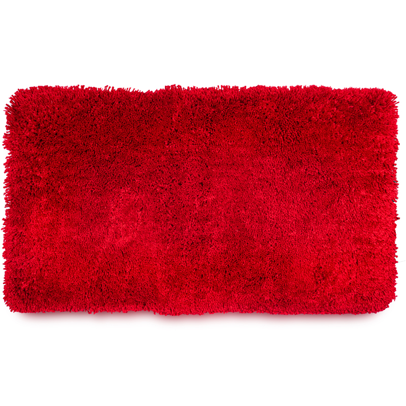Коврик для ванной 70x120см Spirella Highland, красный щетка для мытья колес мягкий ворс 24 см красный