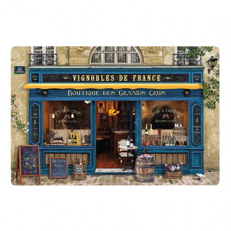 

Салфетка под посуду Winkler Paris Vignobles De France, Синий;коричневый