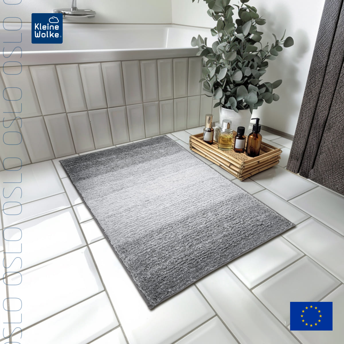 

Коврик для ванной Kleine Wolke Oslo 70x120см