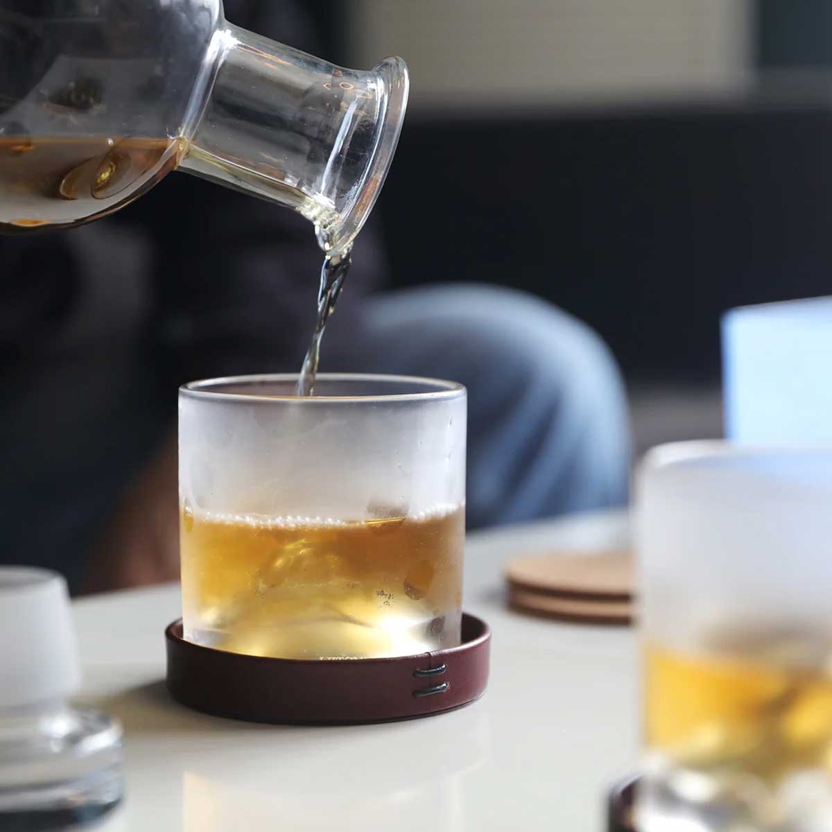 Набор стаканов для виски Liiton Mont Blanc 280мл, 2шт камни для виски в банке whiskey stones 6 шт