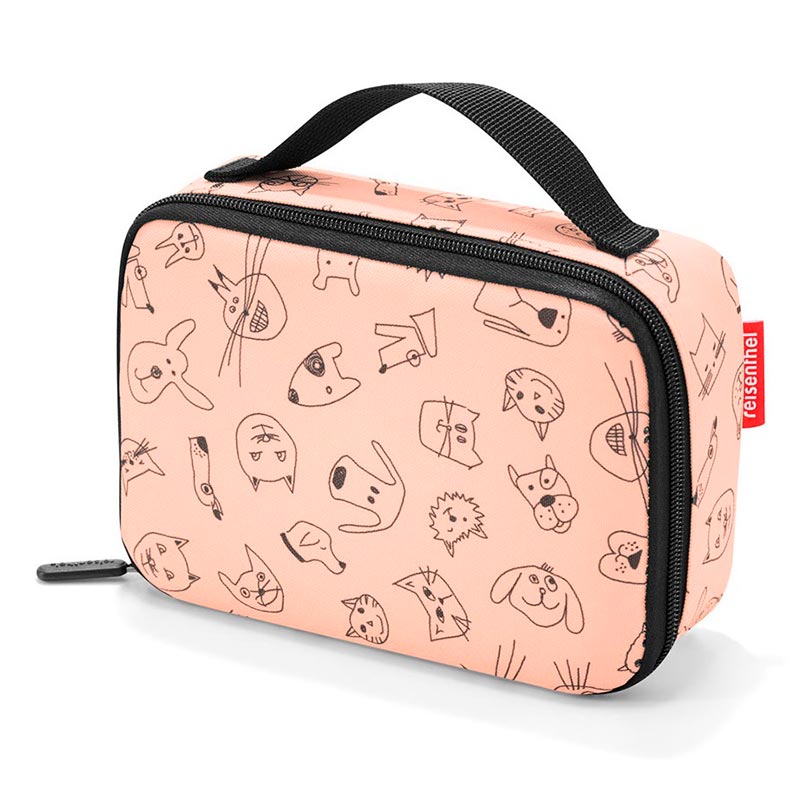 

Термосумка детская Reisenthel Thermocase cats and dogs rose, Розовый