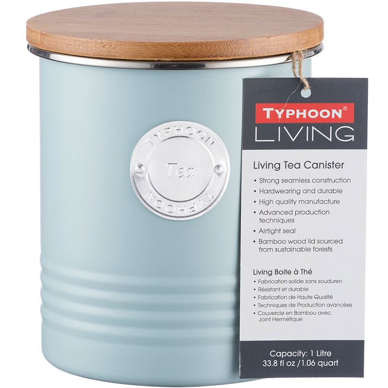 Емкость для хранения чая Living голубая 1 л Typhoon 1400.970V, цвет голубой - фото 2