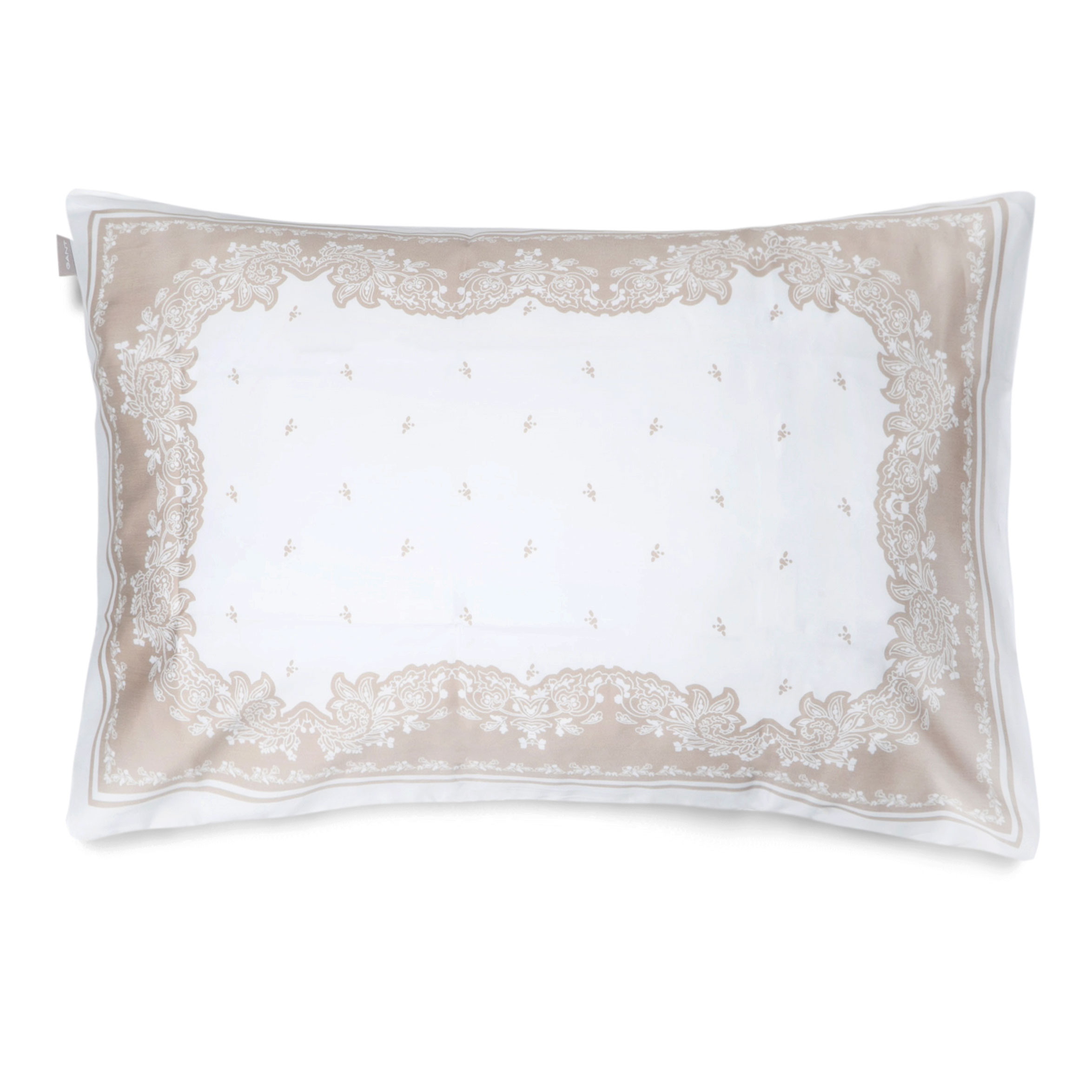 

Наволочка Gant Home Bandana Paisley 70x70см, Белый;бежевый