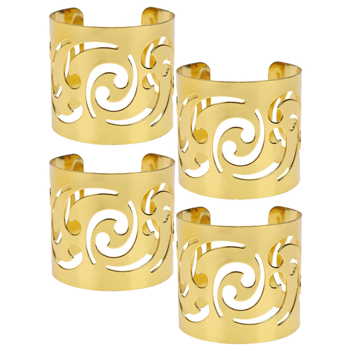 

Набор колец для салфеток Miland Изящный узор 4шт