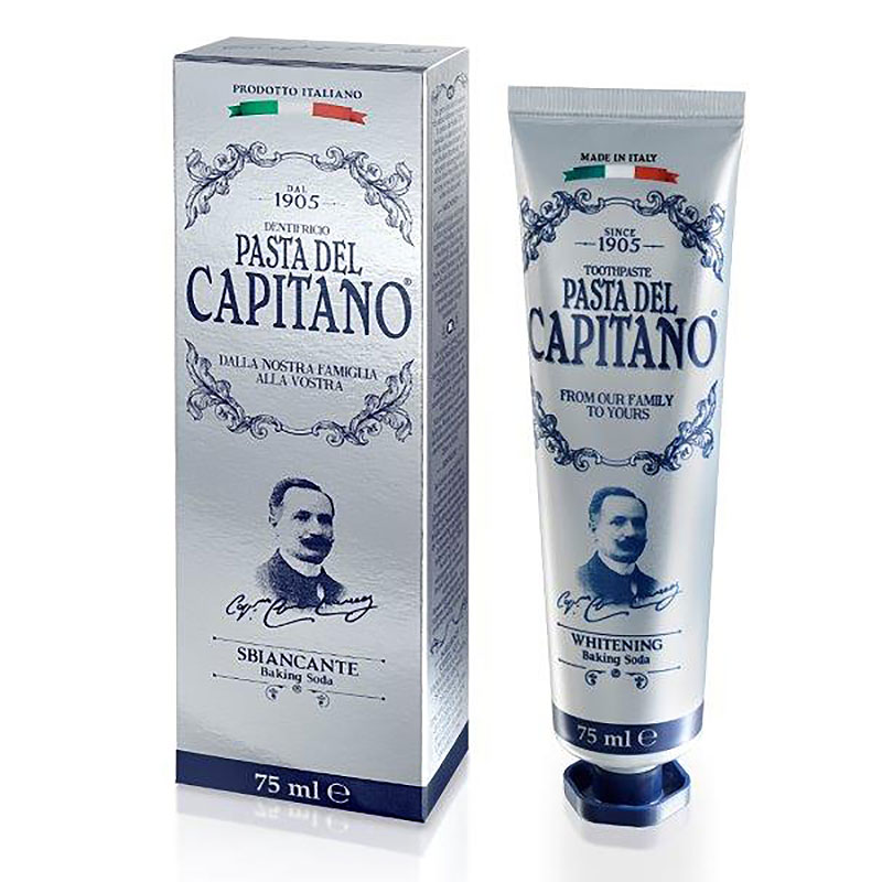 Зубная паста Pasta del Capitano Baking Soda ополаскиватель для полости рта pasta del capitano ginger