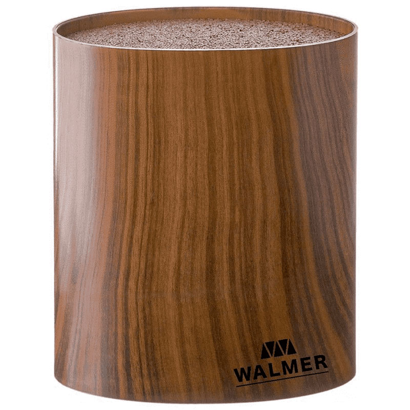 Подставка для ножей овальная Walmer Wood 16x7x16см Walmer W08002203, цвет коричневый - фото 2