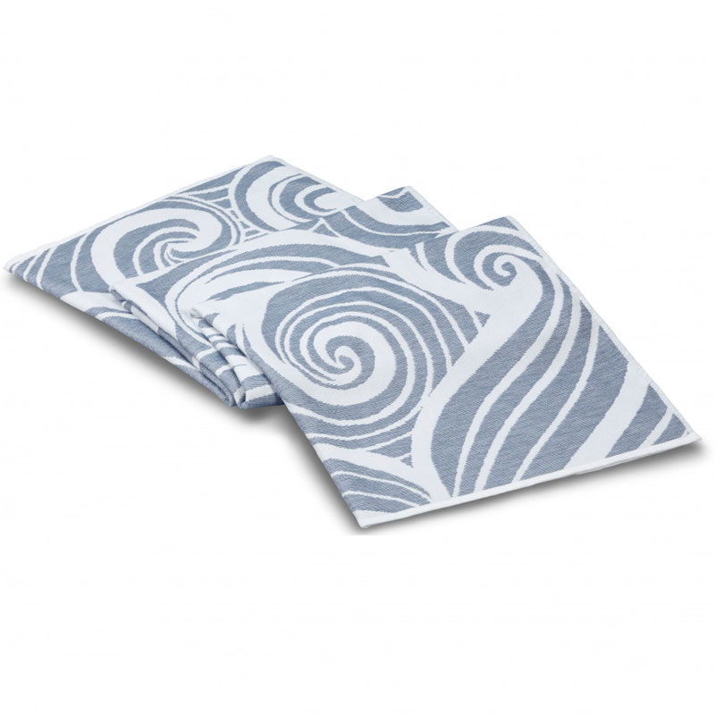 Полотенце пляжное Hamam Sea Surf 100x180см, цвет голубой вафельное полотенце арт 01 1083 голубой р 70х140